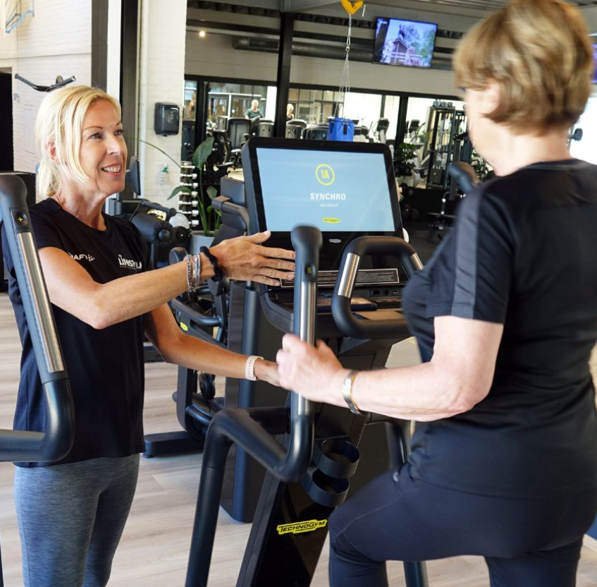 sporten onder begeleiding